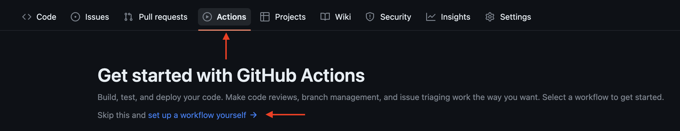 Create GitHub Action